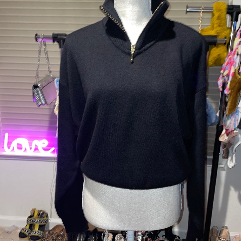 VINTAGE MEISTER MOCK NECK SWEATER